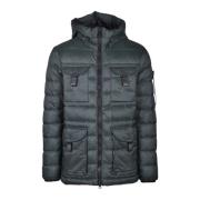 Lichtgewicht Nylon Puffer Jas Peuterey , Green , Heren