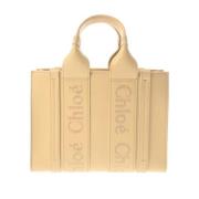 Pre-owned Leather handbags Chloé Pre-owned , Yellow , Dames