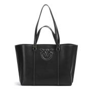 Miranda Shopper Tas Pinko , Black , Dames