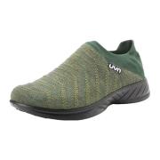 Merino Wol Sneakers Comfort Schoen Ss22 UYN , Green , Heren