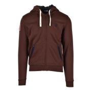 Felpa Sweatshirt Katoen Polyester Mix U.s. Polo Assn. , Brown , Heren