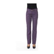 Broek met zakken voor en achter By Byblos , Purple , Dames