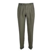 Lyocell Linnen Broek Berwich , Green , Heren