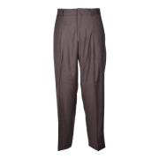 Wollen Broek Costumein , Brown , Heren