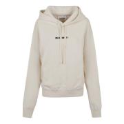 Luxe Nude Sweatshirt met Capuchon Jil Sander , Brown , Dames