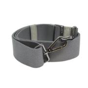 Pre-owned Canvas belts Prada Vintage , Gray , Dames