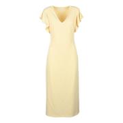 Elegante jurk voor vrouwen Patrizia Pepe , Yellow , Dames