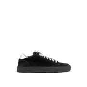 Zwarte Suède Sneaker P448 , Black , Heren