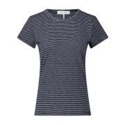 Gestreept T-shirt voor dagelijks gebruik Rag & Bone , Blue , Dames