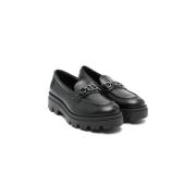 Zwarte Mocassins voor Meisjes Twinset , Black , Dames