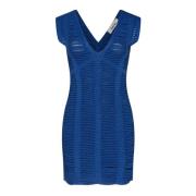 Blauwe Cut Out Mini Jurk Circus Hotel , Blue , Dames