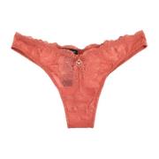 Elegante Slip met Polyamide en Elastaan Emporio Armani , Pink , Dames