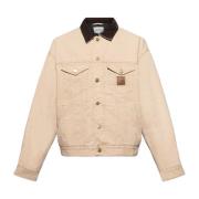 Jas met logo Carhartt Wip , Beige , Heren