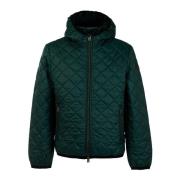 Heren Gewatteerde Winterjas Husky Original , Green , Heren