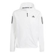 Own The Run 3 Strepen Jas Adidas , White , Heren