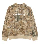 Hoodie Camo Woestijn Wit Carhartt Wip , Multicolor , Heren