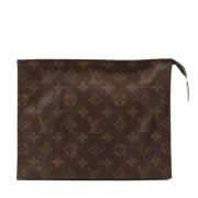 Pre-owned Canvas louis-vuitton-bags Louis Vuitton Vintage , Brown , Da...