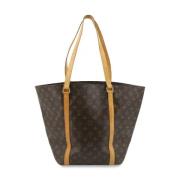 Pre-owned Canvas totes Louis Vuitton Vintage , Brown , Dames