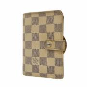 Pre-owned Fabric wallets Louis Vuitton Vintage , White , Dames