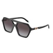 Zwart/Grijs Getinte Zonnebril Tiffany , Black , Unisex