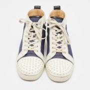 Pre-owned Denim sneakers Christian Louboutin Pre-owned , Blue , Heren