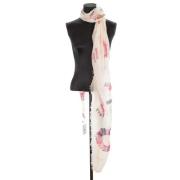 Pre-owned Cashmere scarves Chanel Vintage , White , Dames