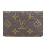 Pre-owned Fabric wallets Louis Vuitton Vintage , Brown , Dames