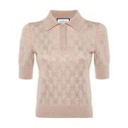 Stijlvolle Gebreide Trui Philipp Plein , Beige , Dames