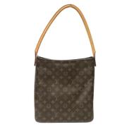 Pre-owned Fabric shoulder-bags Louis Vuitton Vintage , Brown , Dames