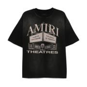 Theatres Oversized Tee in Zwart Amiri , Black , Heren