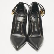 Pre-owned Leather heels Tom Ford Pre-owned , Black , Dames