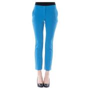 Skinny Broek met Zijrits Sluiting By Byblos , Blue , Dames