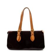 Pre-owned Leather shoulder-bags Louis Vuitton Vintage , Red , Dames