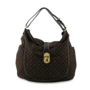 Pre-owned Fabric shoulder-bags Louis Vuitton Vintage , Brown , Dames