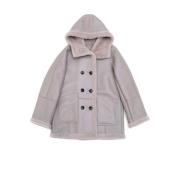 Chie Shearling Jacket Just Things we Like , Beige , Dames