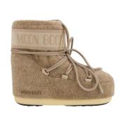 Winterlaarzen voor stijlvolle outfits Moon Boot , Beige , Dames