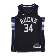 Giannis Antetokounmpo Basketball Tank Top Nike , Black , Heren