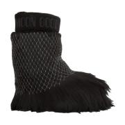 Winterlaarzen voor stijlvolle outfits Moon Boot , Black , Dames