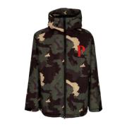 Camo Baseball Windbreaker Jas Propaganda , Green , Heren