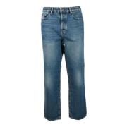 Katoen Denim Jeans Diesel , Blue , Heren