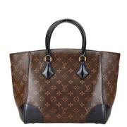 Pre-owned Leather handbags Louis Vuitton Vintage , Brown , Dames