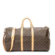 Pre-owned Canvas travel-bags Louis Vuitton Vintage , Brown , Dames