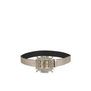 Strass gesp riem Alma EN Pena , Brown , Dames