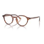 Gestreept Bruin Montuur AR 7264U Giorgio Armani , Brown , Unisex