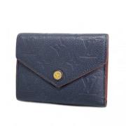 Pre-owned Fabric wallets Louis Vuitton Vintage , Blue , Dames