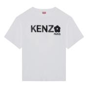 Korte mouwen ronde hals T-shirt Kenzo , White , Heren