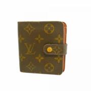 Pre-owned Canvas wallets Louis Vuitton Vintage , Brown , Dames