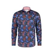 Casual Blauw Overhemd A fish named Fred , Multicolor , Heren