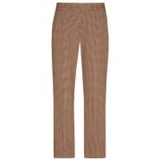 Geruite broek comfortabele pasvorm Marie Méro , Brown , Dames