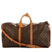 Pre-owned Canvas louis-vuitton-bags Louis Vuitton Vintage , Brown , Da...